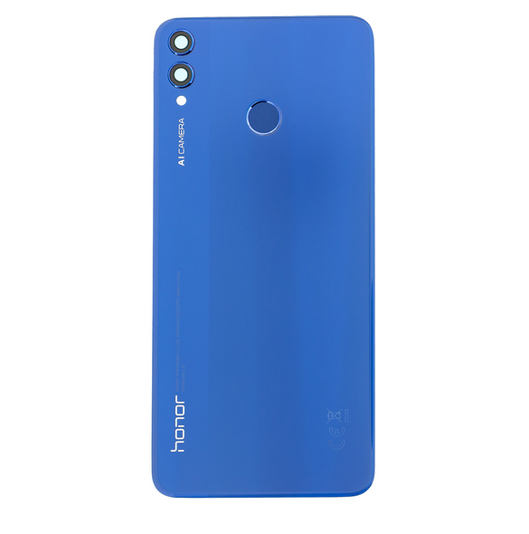 Huawei Honor 8X Batterilucka - Blå (Service Pack)