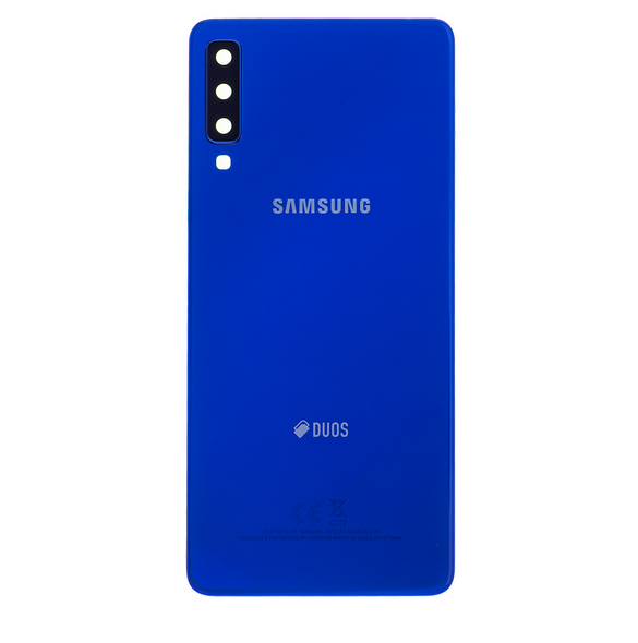 Samsung Galaxy A7 2018 Batterilucka - Blå