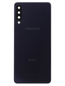 Samsung Galaxy A7 2018 Batterilucka - Svart (Service Pack)