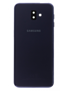 Samsung Galaxy J6 Plus Batterilucka - Svart (Service Pack)