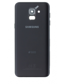 Samsung Galaxy J6 2018 Batterilucka - Svart (Service Pack)