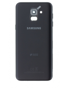 Samsung Galaxy J6 2018 Batterilucka - Svart (Service Pack)