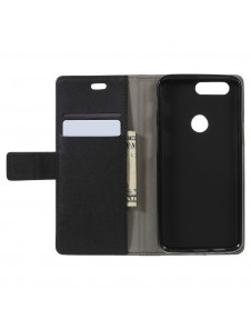 JollyFX Plånboksläderfodral till OnePlus 5 - Svart