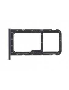 Huawei P20 Lite SIM / Minneskort Hållare - Svart (Service Part)