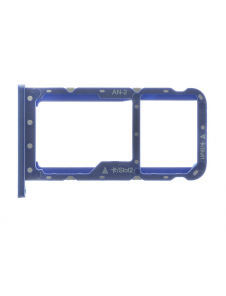 Huawei P20 Lite SIM / minneskortshållaren - Blå (Service Part)