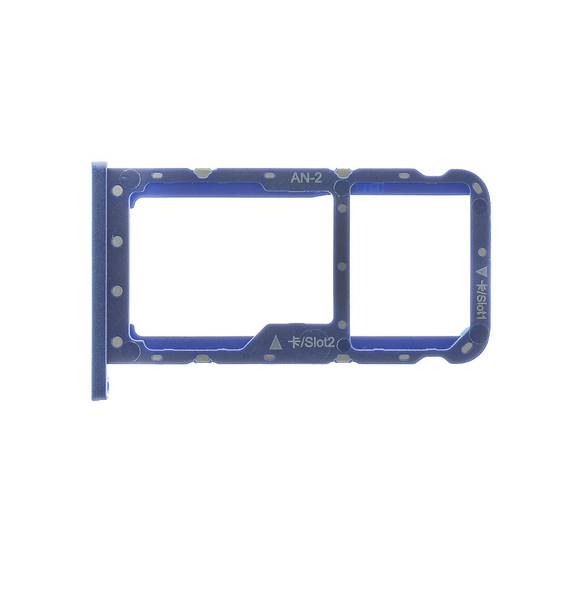 Huawei P20 Lite SIM / minneskortshållaren - Blå (Service Part)