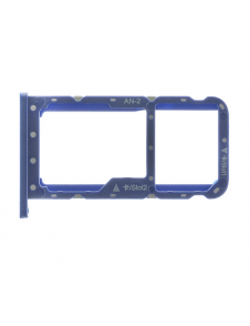 Huawei P20 Lite SIM / minneskortshållaren - Blå (Service Part)