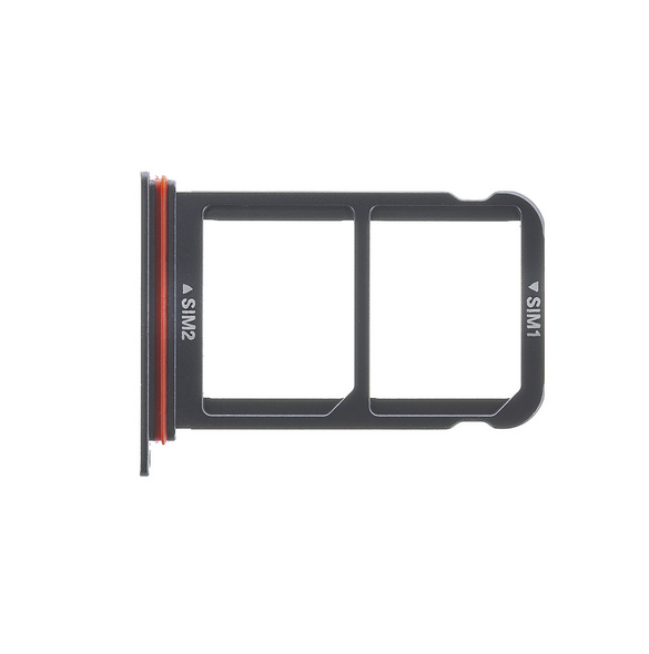 Huawei P20 Pro SIM / minneskort Hållare - Svart (Service Part)