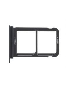 Huawei P20 SIM / Minneskort Hållare - Svart (Service Part)