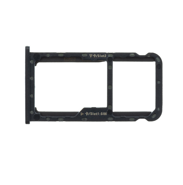 Huawei Mate 10 Lite SIM / minneskortshållaren - Svart (Service Part)