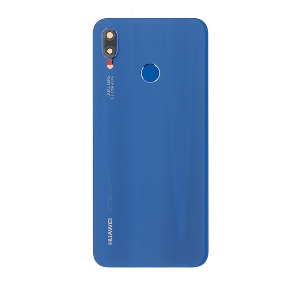 Huawei P20 Lite Batterilucka - Blå (Service Pack)