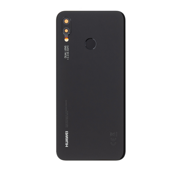 Huawei P20 Lite Batterilucka - Svart (Service Pack)