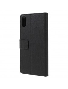 JollyFX Plånboksläderfodral till iPhone XS Max - Svart