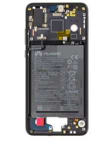 Huawei P20 Mellanhölje - Svart (Service Pack)