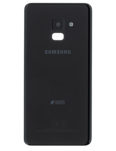 Samsung Galaxy A8 2018 Batterilucka - Svart (Service Pack)