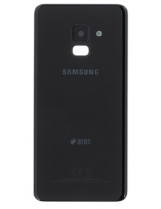 Samsung Galaxy A8 2018 Batterilucka - Svart (Service Pack)