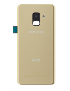 Samsung Galaxy A8 2018 Batterilucka - Guld (Service Pack)