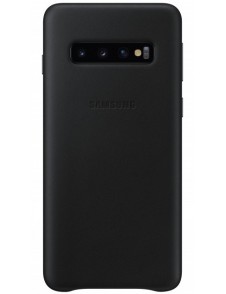 Samsung Läderfodral till Samsung Galaxy S10 - Svart (EF-VG973LBEGWW)
