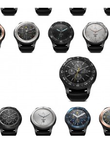 Ringke RGSG0057 Bezel Styling fodral kuvertring Samsung Galaxy Watch 46mm / Gear S3 Gear S3 Classic - Silver