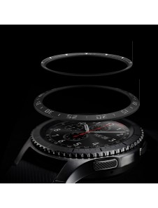 Ringke RGSG0057 Bezel Styling fodral kuvertring Samsung Galaxy Watch 46mm / Gear S3 Gear S3 Classic - Silver