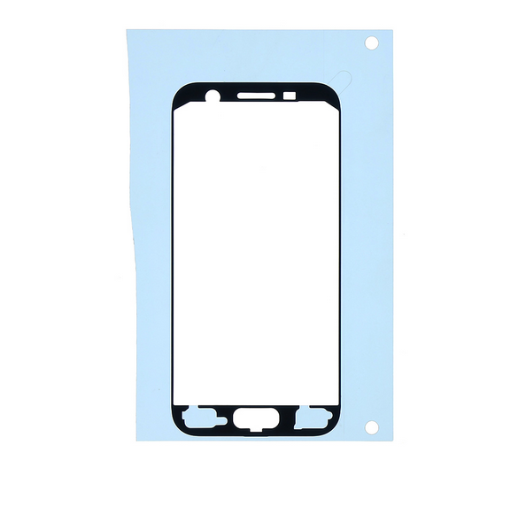 Samsung Galaxy A3 2017 självhäftande etikett under LCD