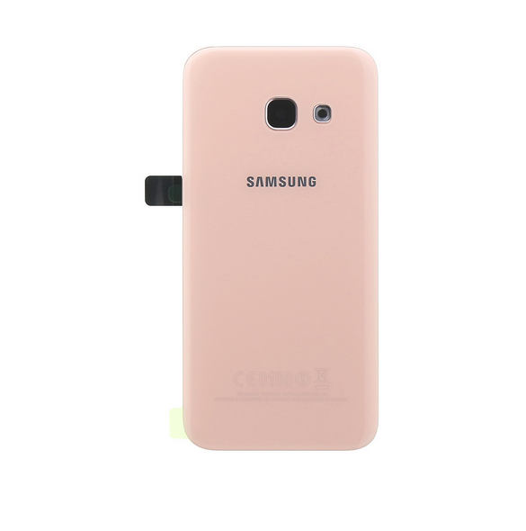 Samsung Galaxy A3 2017 batterilucka - Rosa (Service Pack)