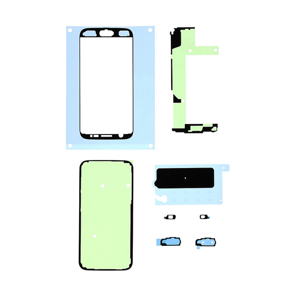 Samsung Galaxy S7 Set med självhäftande folier