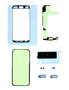 Samsung Galaxy S7 Set med självhäftande folier