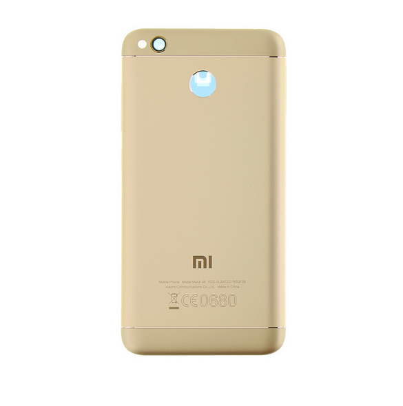 Xiaomi Redmi 4X Batterilucka - Guld