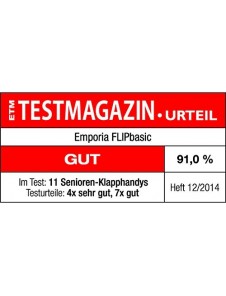 Emporia F220 FLIPbasic - Svart
