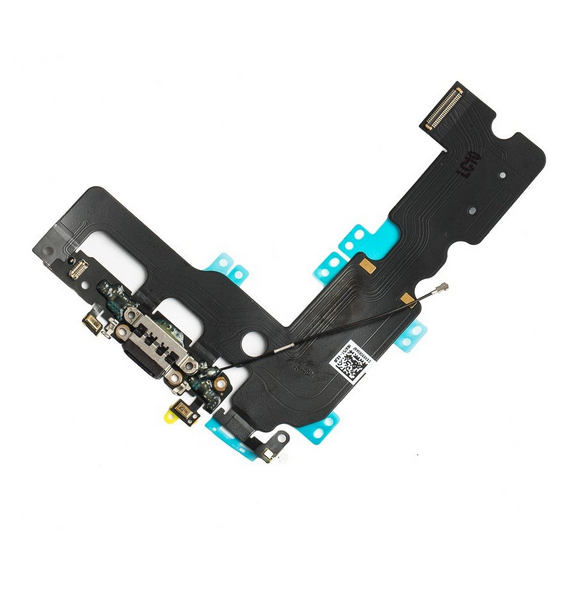 iPhone 7 Plus Flexkabel med laddningskontakt - Svart