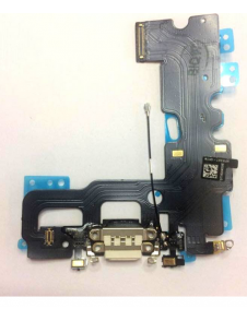 iPhone 7 Flexkabel med laddningskontakt - Vit