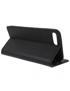 JollyFX Plånboksläderfodral till iPhone 8 Plus / iPhone 7 Plus - Svart