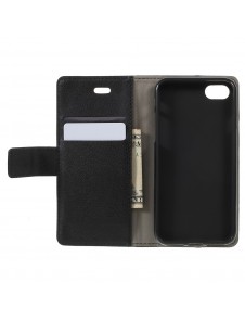 JollyFX Plånboksläderfodral till iPhone 8 / iPhone 7 - Svart
