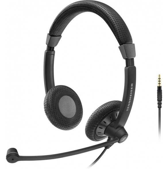 Sennheiser SC75 Duo Headphone 3,5mm - Svart