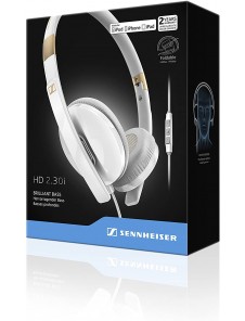 Sennheiser HD 2.30i On-Ear Back Headphones for iOS - Vit