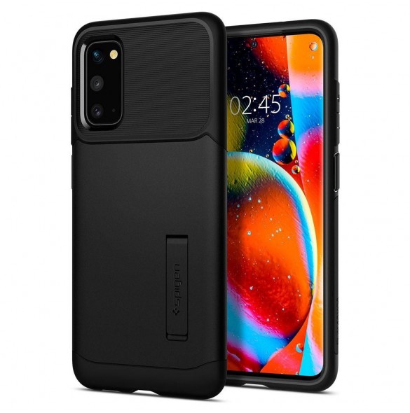 Spigen Slim Armor Samsung Galaxy S20 - Svart