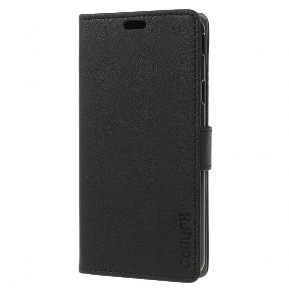 JollyFX Plånboksläderfodral till Samsung Galaxy J7 (2018) - Svart