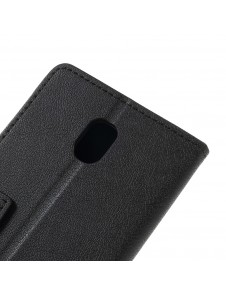 JollyFX Plånboksläderfodral till Samsung Galaxy J7 (2018) - Svart