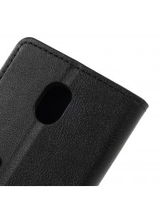 JollyFX Plånboksläderfodral till Samsung Galaxy J3 (2018) - Svart