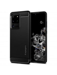Spigen Rugged Armor Samsung Galaxy S20 Ultra - Matt svart