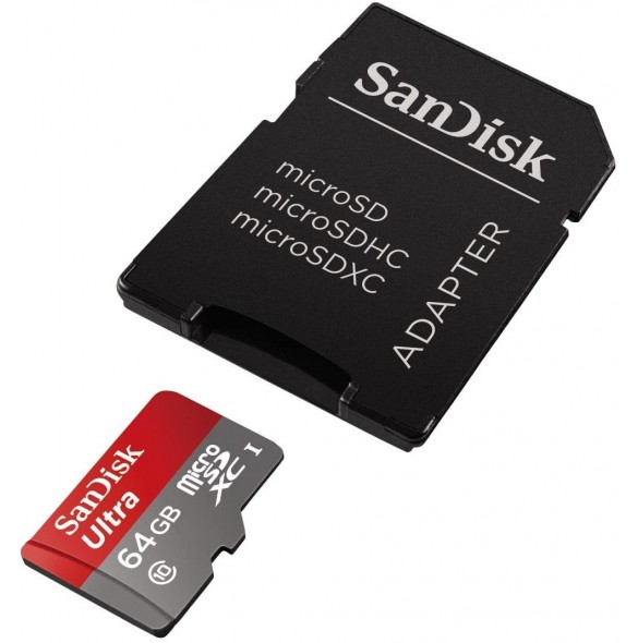 SanDisk Ultra microSDXC Class 10 UHS-I  - 64GB