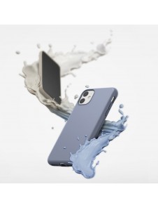 Din telefon skyddas av det här omslaget från Ringke.