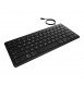 Zagg Universal Keyboard USB-C Wired Nordic - Svart
