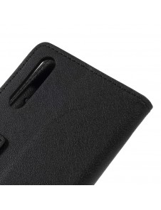 JollyFX Plånboksläderfodral till Huawei P20 Pro - Svart