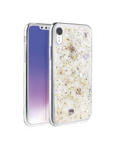 UNIQ Lumines Klart skyddsfodral för iPhone XR - Guld