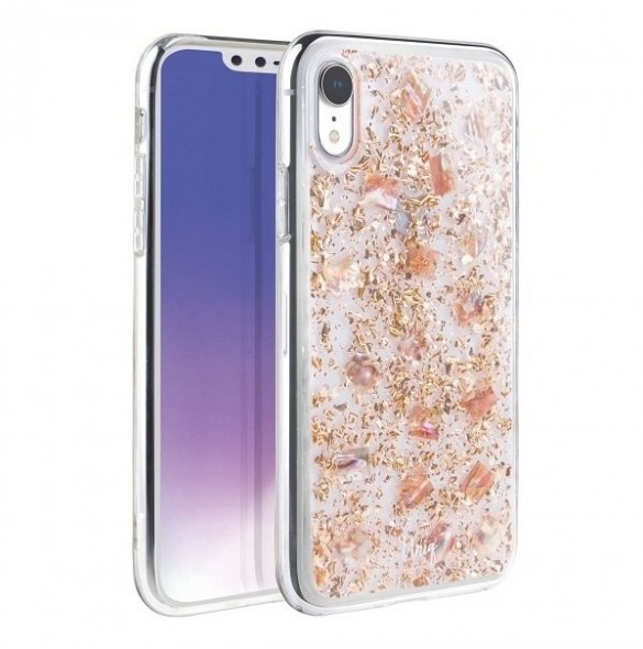 UNIQ Lumence Klar skyddsfodral för iPhone XR - Rosa