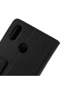 JollyFX Plånboksläderfodral till Huawei P20 Lite / Nova 3e - Svart