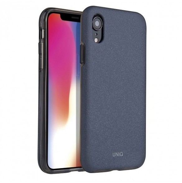 UNIQ Lithos skyddsfodral till iPhone XR - Blå