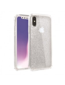UNIQ Clarion Tinsel skyddsfodral för iPhone XS / iPhone X - Genomskinlig
